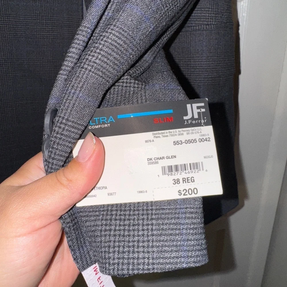 J Ferrar Blazer Sz 38 Regular NWT